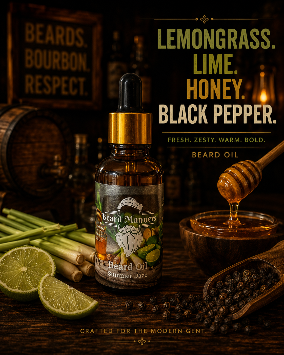 Summer Daze Beard Oil 30ml