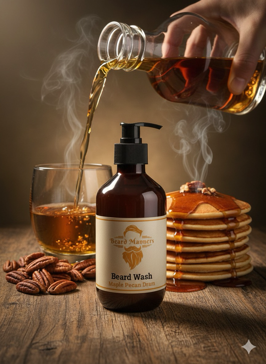 Maple Pecan Dram 2 in 1 Beard Wash 300ml