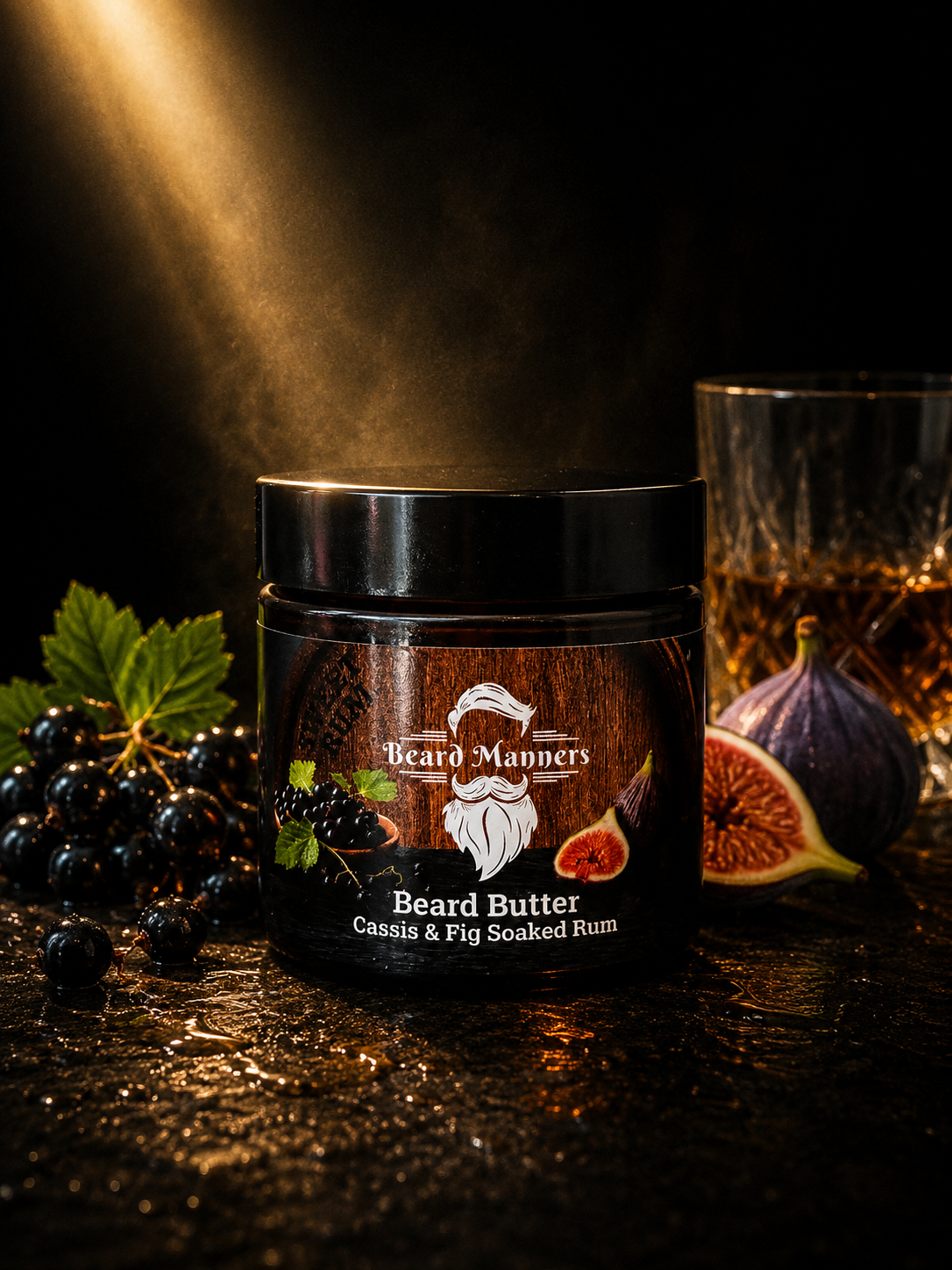 Cassis & Fig Soaked Rum Beard Butter 60ml
